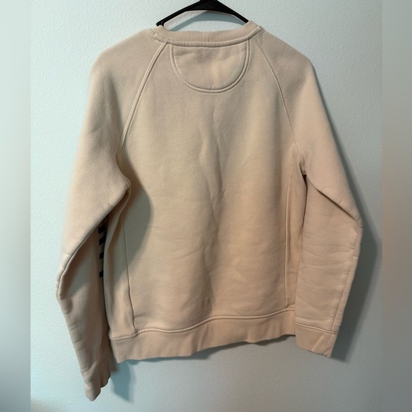 Carhartt Cream Crewneck Sweater with Raglan Sleeves - Picture 3 of 5